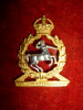 WW2 Royal Army Veterinary Corps Officer's Silver & Gilt Dress KC Collar Badge  